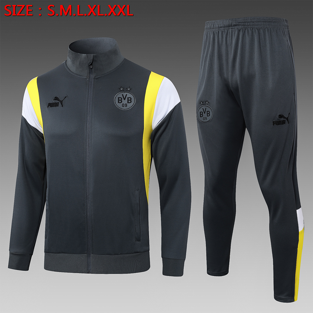 Casaco Borussia Dortmund 2026/27 — Cinza 1