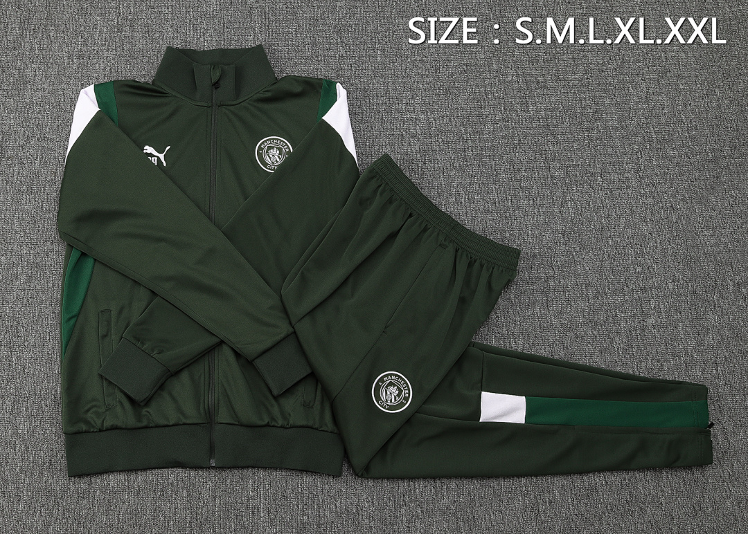 Casaco Manchester City 2026/27 — Verde Escuro 2