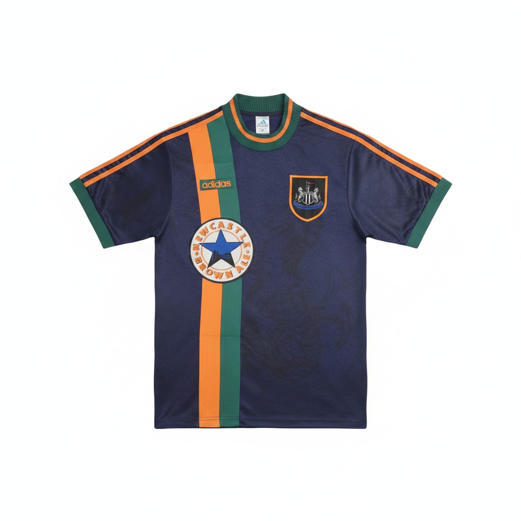 Camisola Retrô Newcastle 1997/98 Away 1