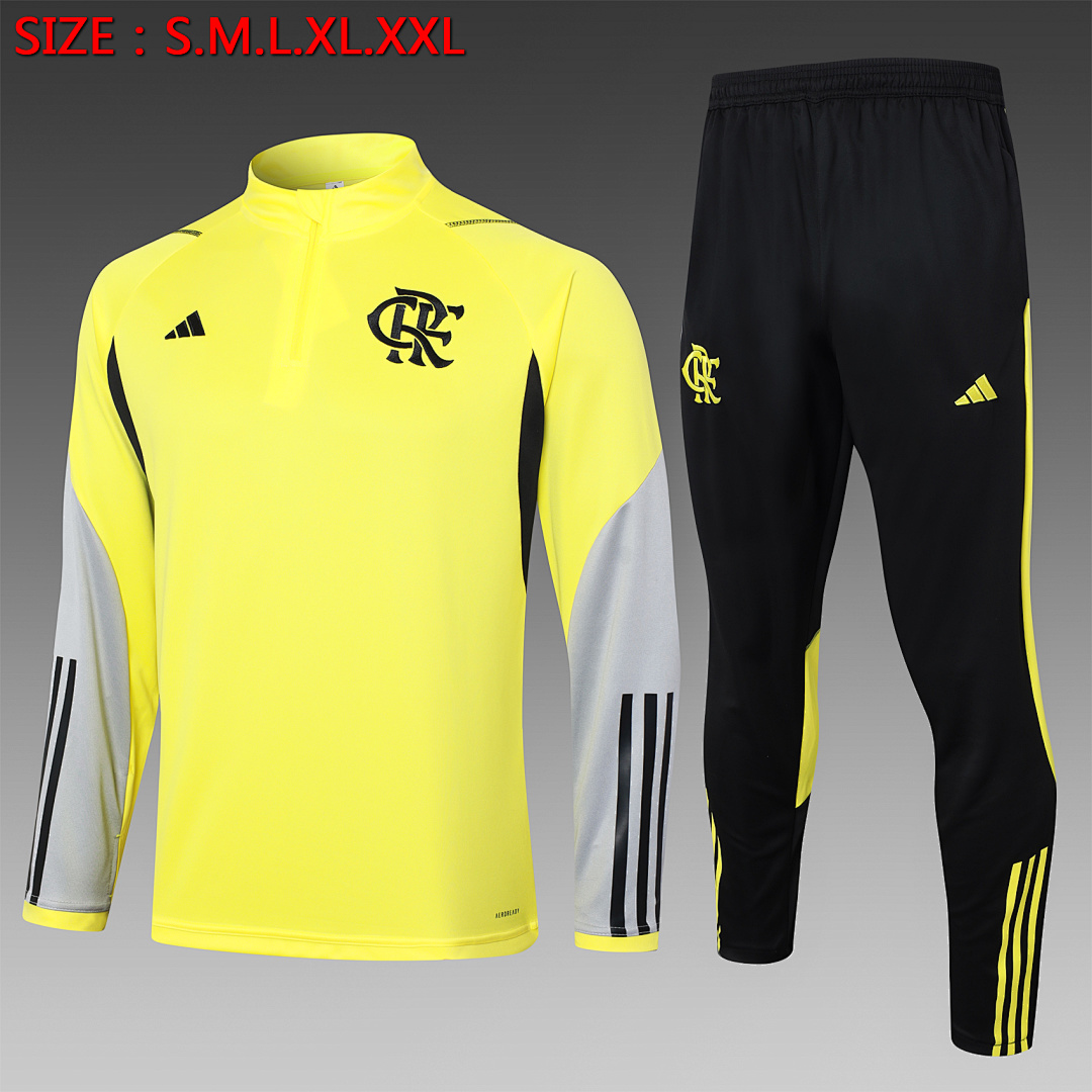 Fato de Treino Flamengo Manga Longa 2026/27 — Amarelo 1