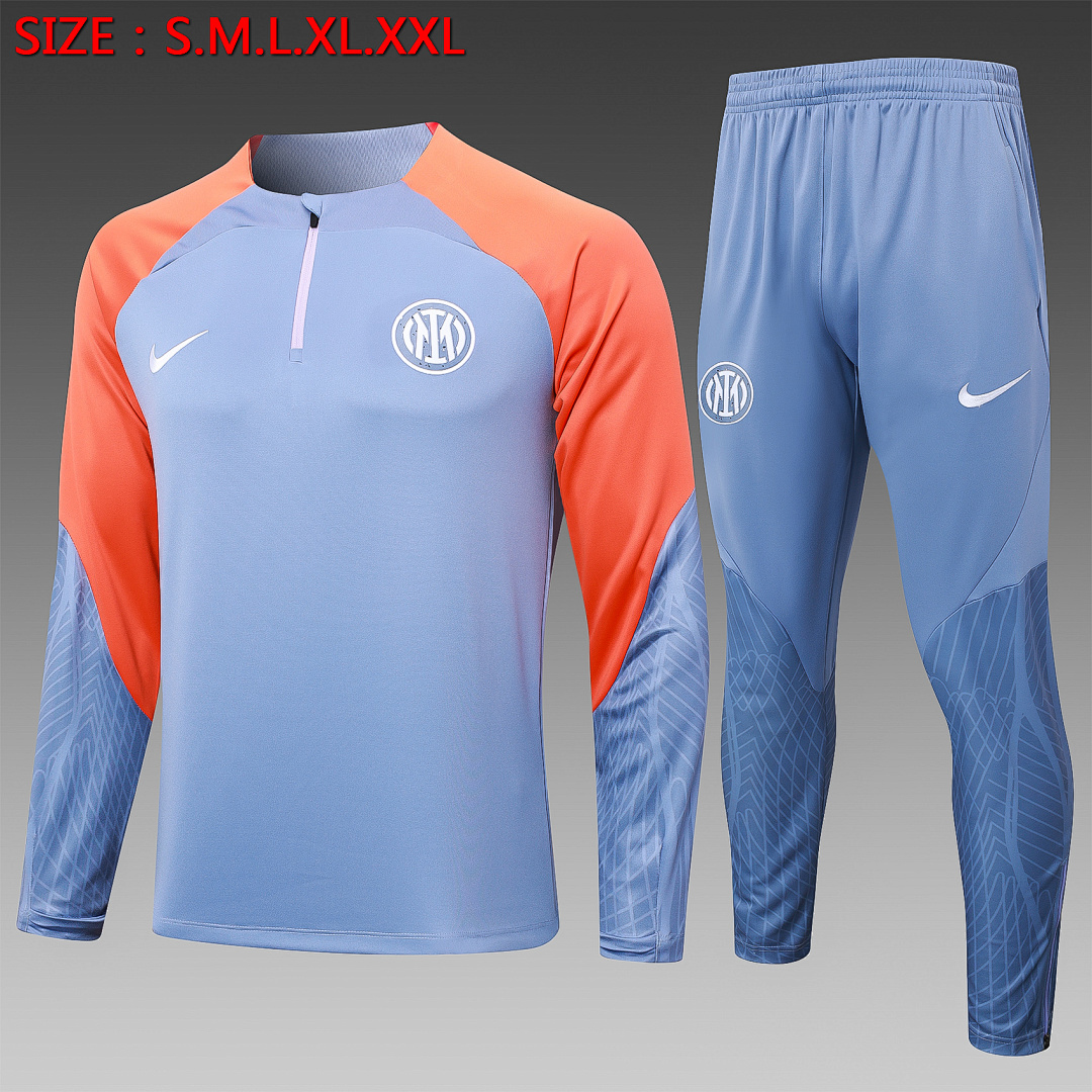 Fato de Treino Inter Milan Manga Longa 2026/27 — Cinza 1