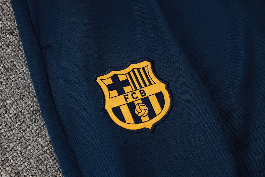 Fato de Treino Barcelona Manga Longa 2026/27 — Amarelo 9