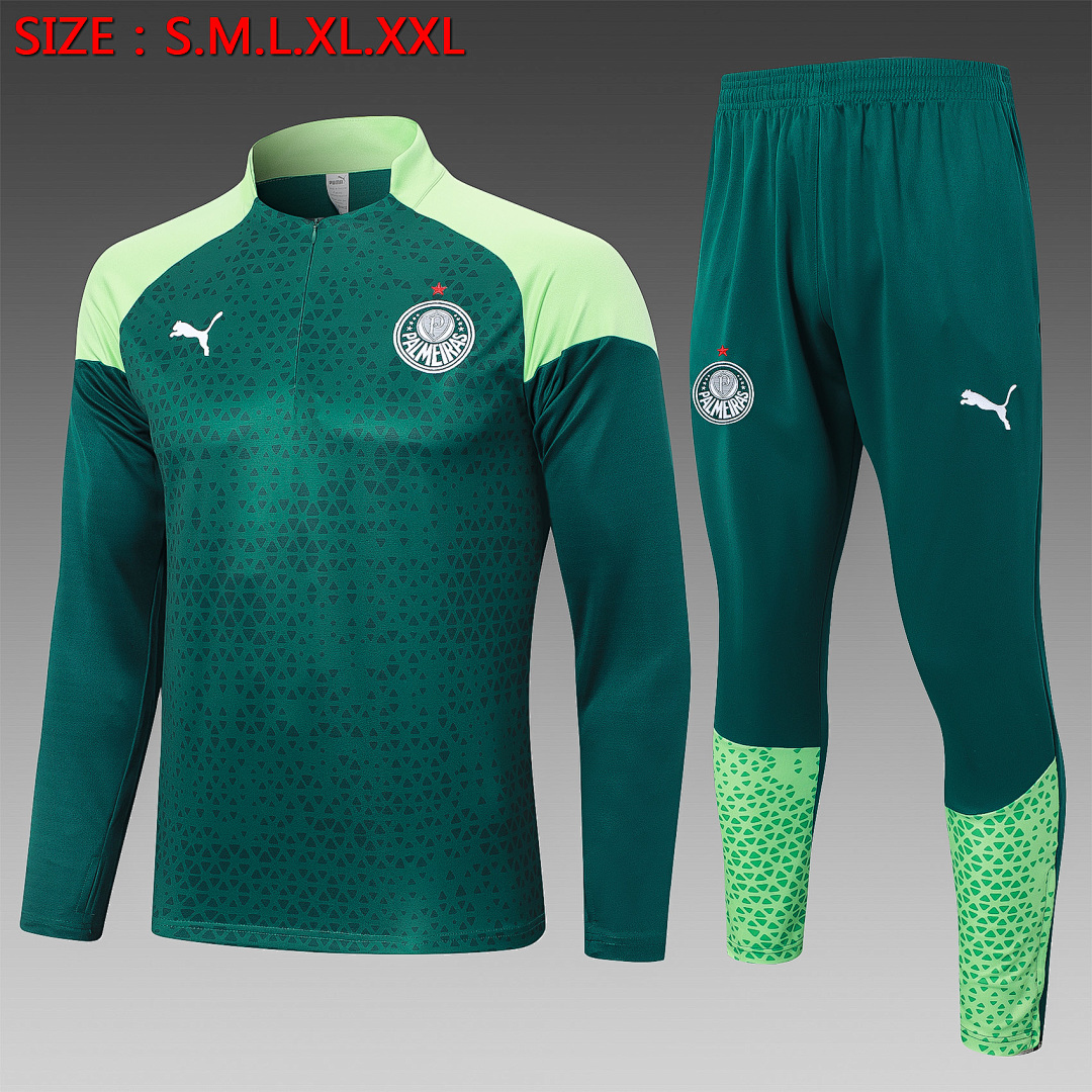 Fato de Treino Palmeiras Manga Longa 2026/27 — Verde Escuro 1
