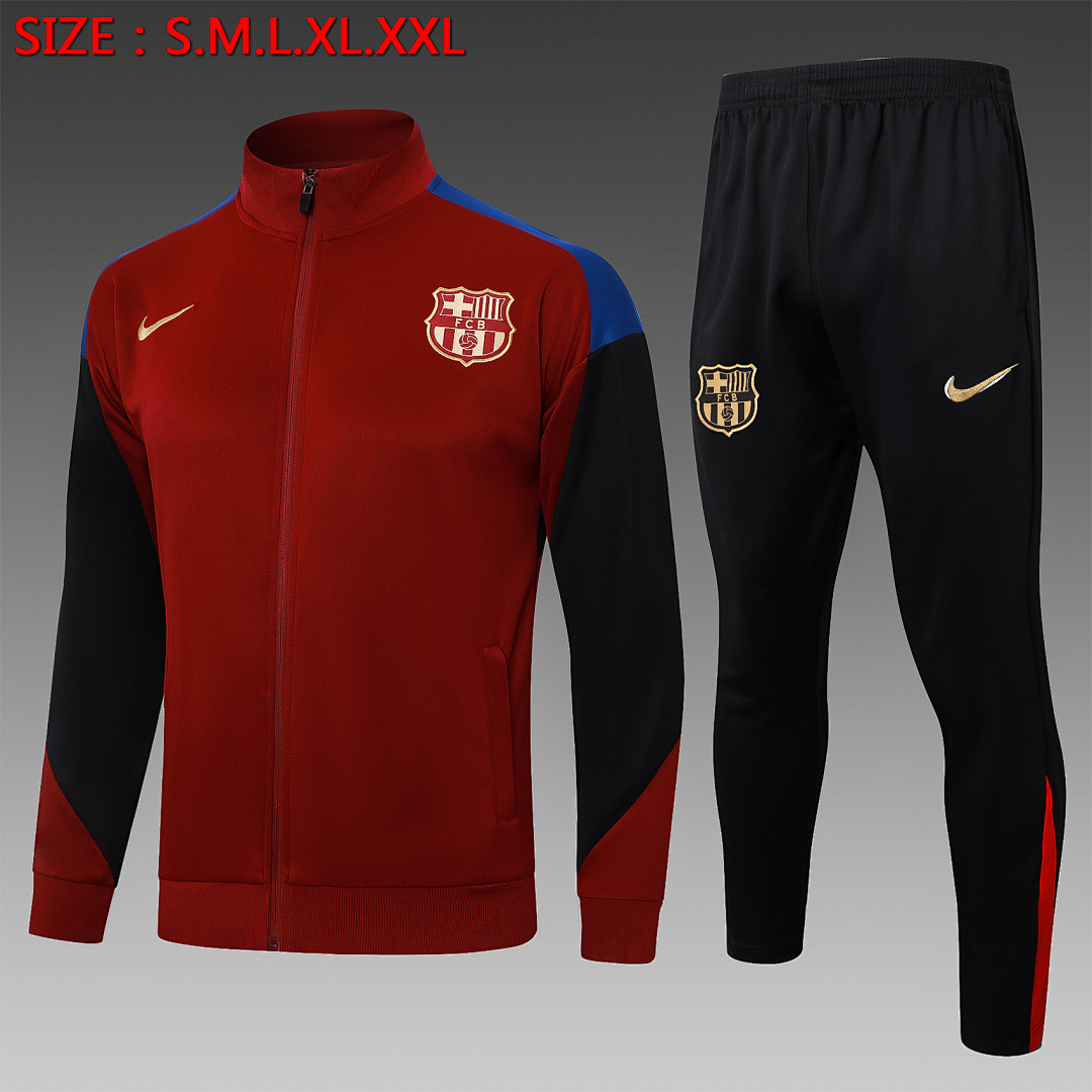 Casaco Barcelona 2026/27 — Bordô 1