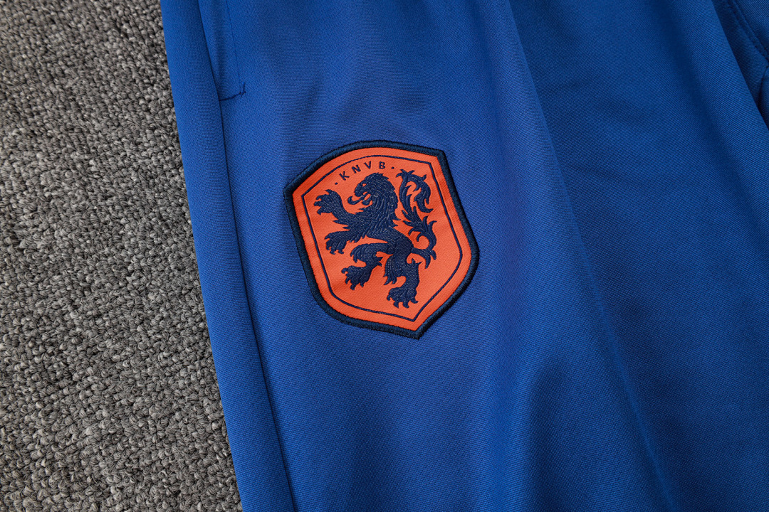 Fato de Treino Seleção da Holanda Manga Longa 2026/27 — Azul Colorido 9