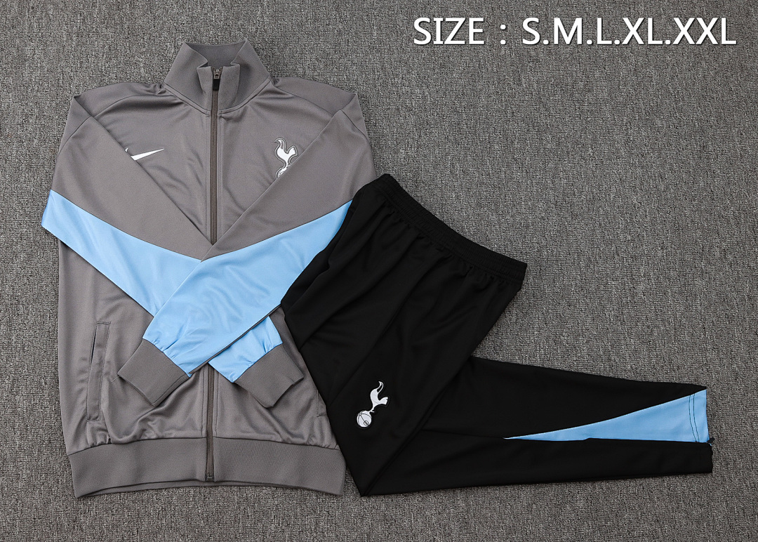 Casaco Tottenham 2026/27 — Cinza Escuro 2