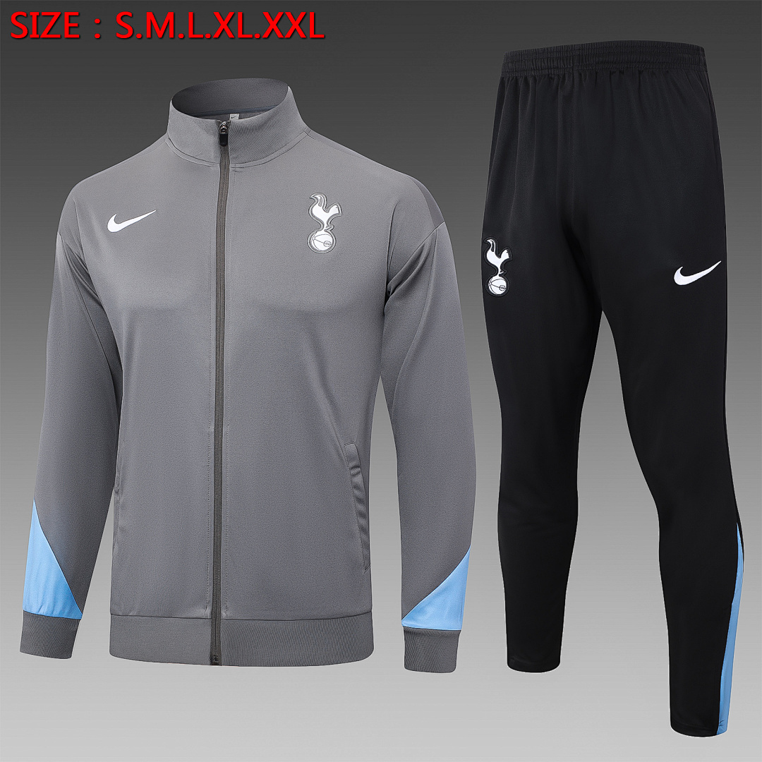 Casaco Tottenham 2026/27 — Cinza Escuro 1