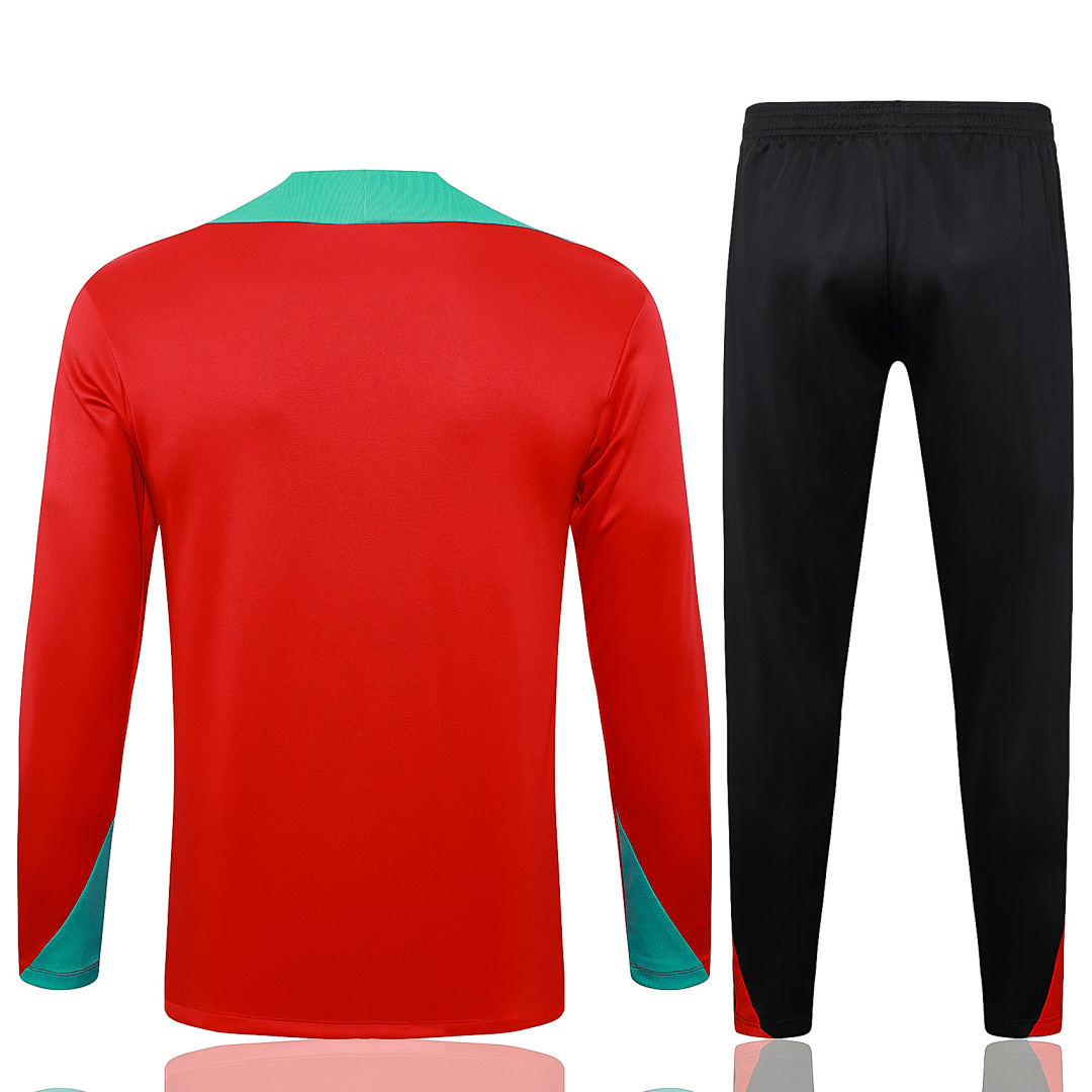 Fato de Treino Seleção de Portugal Manga Longa 2026/27 — Vermelho 3