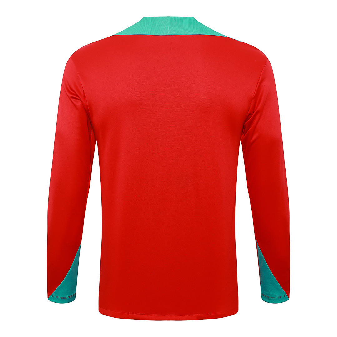 Fato de Treino Seleção de Portugal Manga Longa 2026/27 — Vermelho 4