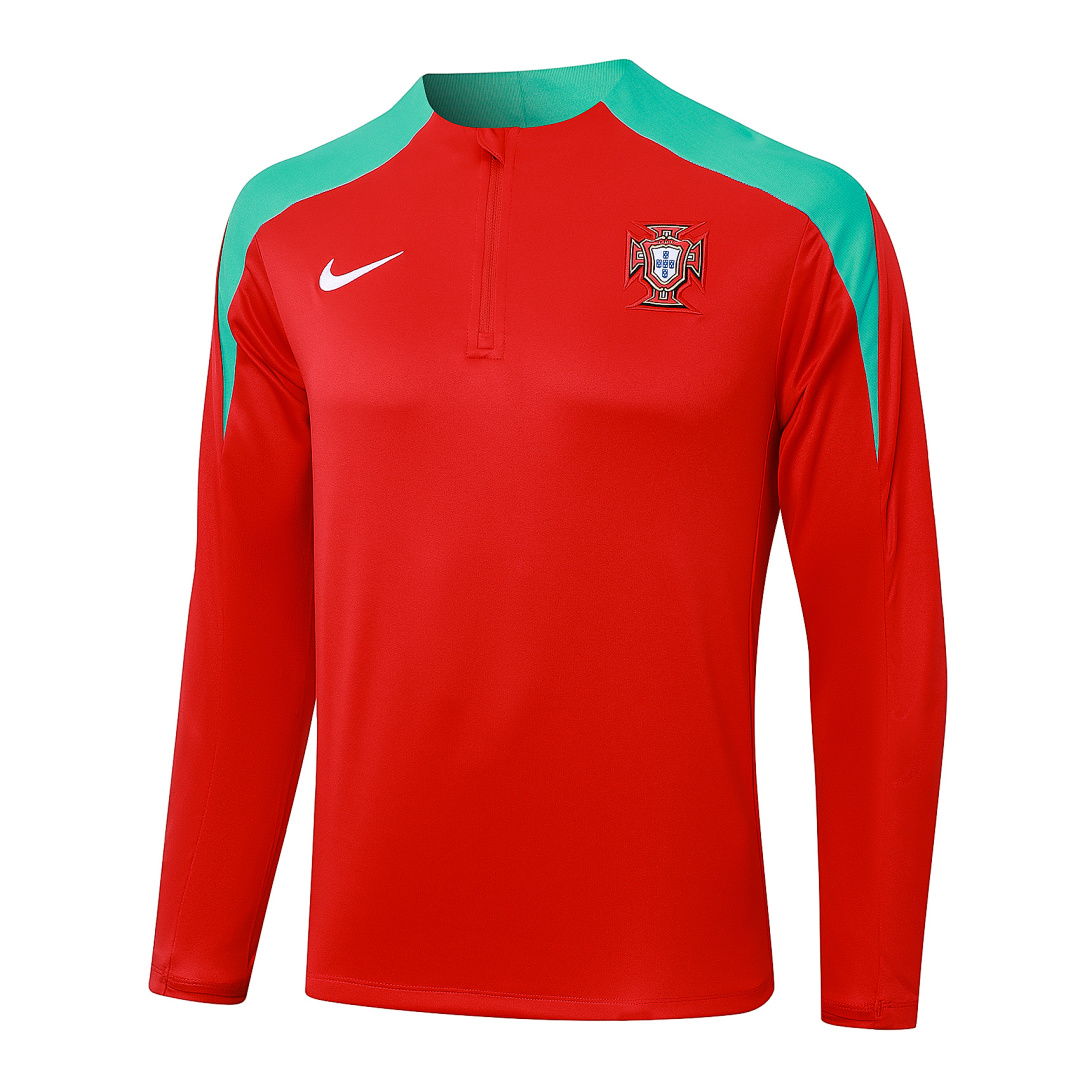 Fato de Treino Seleção de Portugal Manga Longa 2026/27 — Vermelho 7