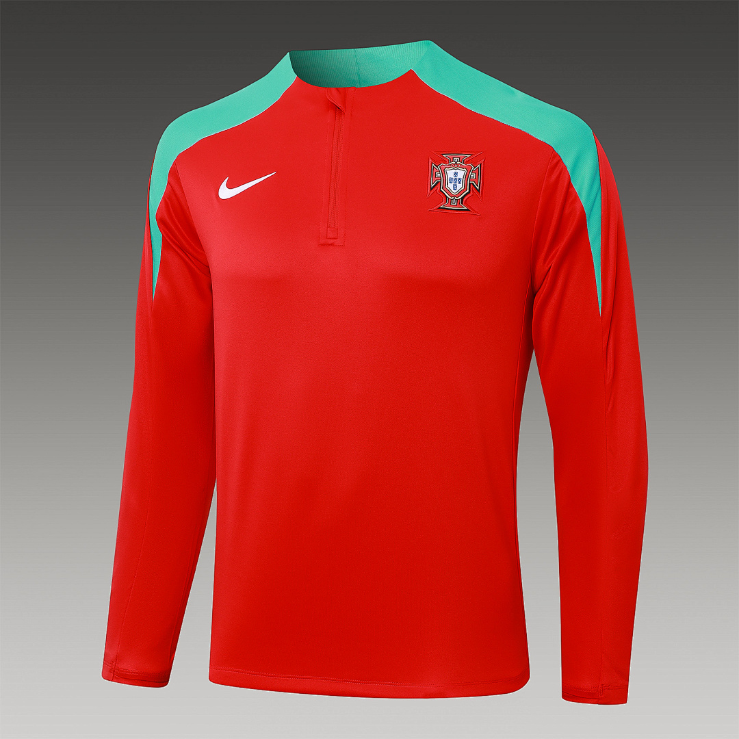 Fato de Treino Seleção de Portugal Manga Longa 2026/27 — Vermelho 8
