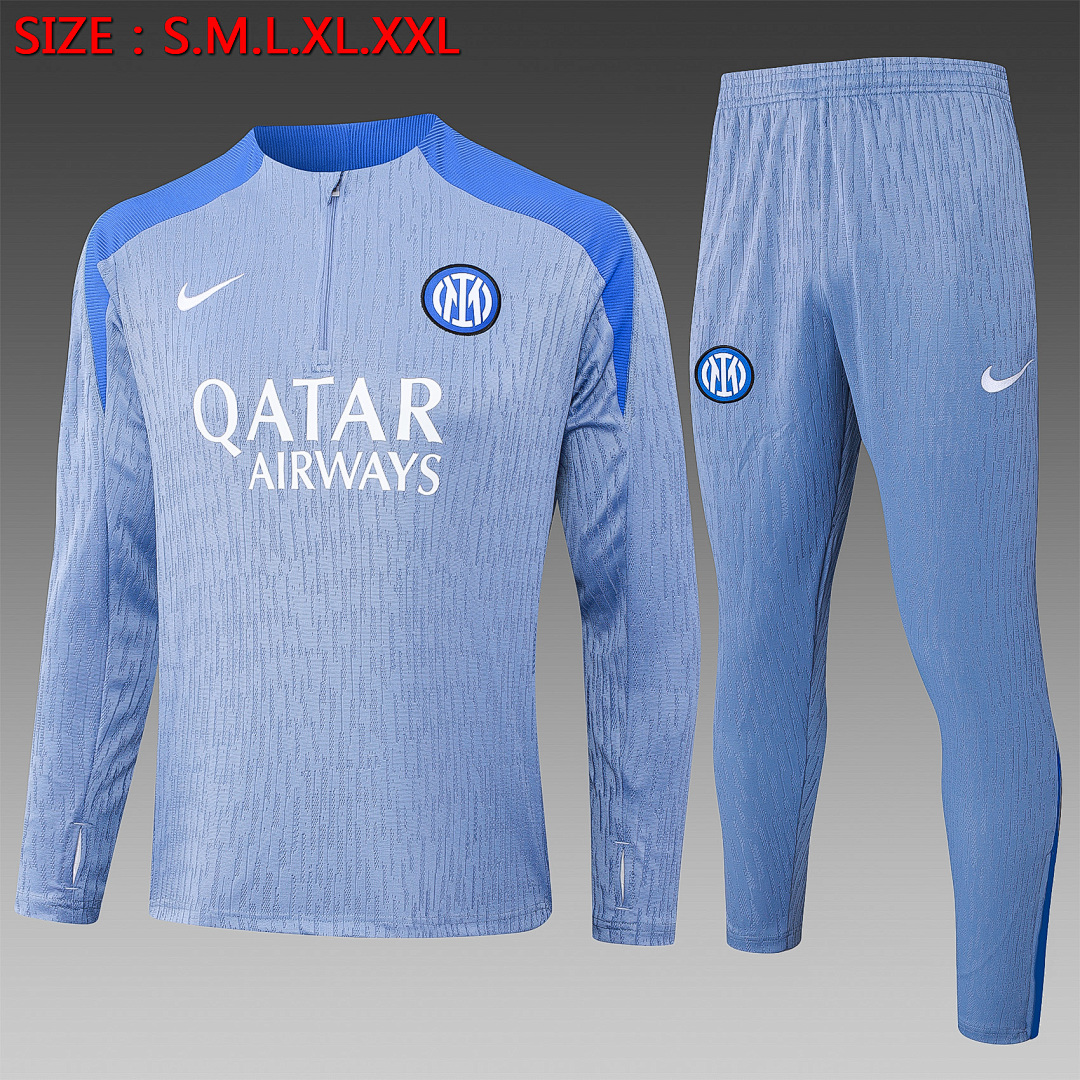 Fato de Treino Inter Milan Manga Longa 2026/27 — Azul Claro 1