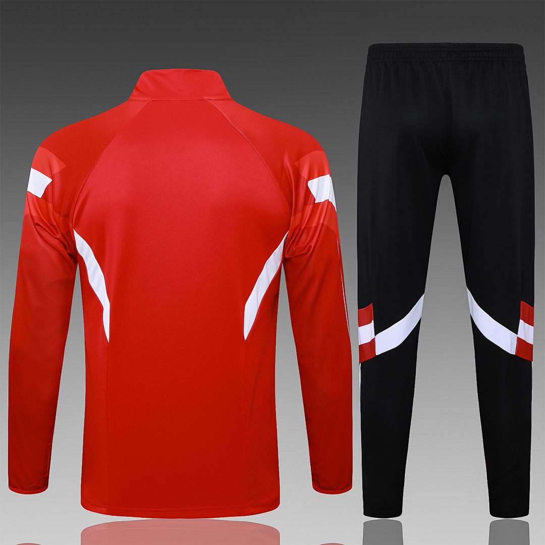 Fato de Treino Bayern Munich Manga Longa 2026/27 — Vermelho 2