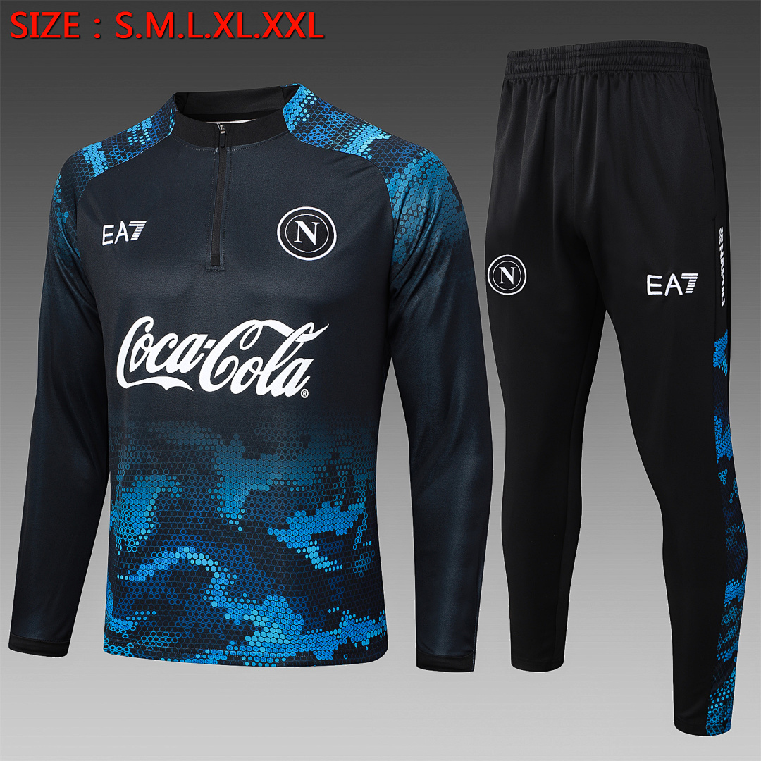 Fato de Treino Napoli Manga Longa 2026/27 — Preto 1