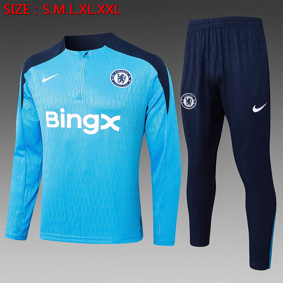Fato de Treino Chelsea Manga Longa 2026/27 — Ciano 1