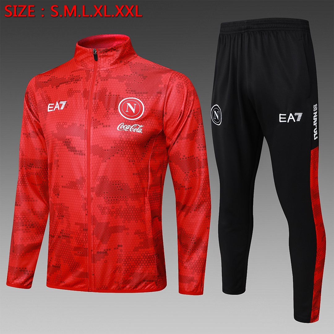 Casaco Napoli 2026/27 — Vermelho 1