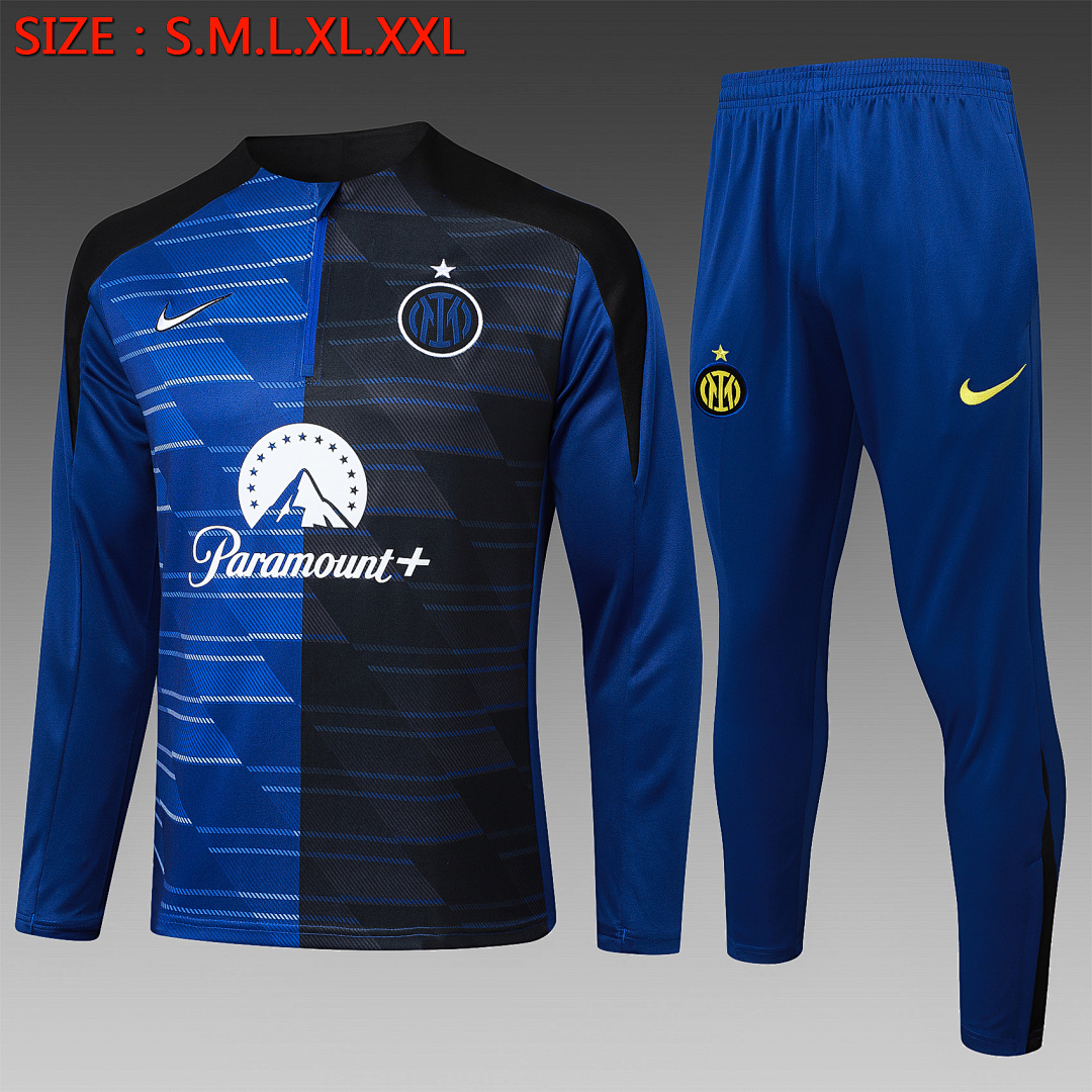 Fato de Treino Inter Milan Manga Longa 2026/27 — Azul Colorido 1