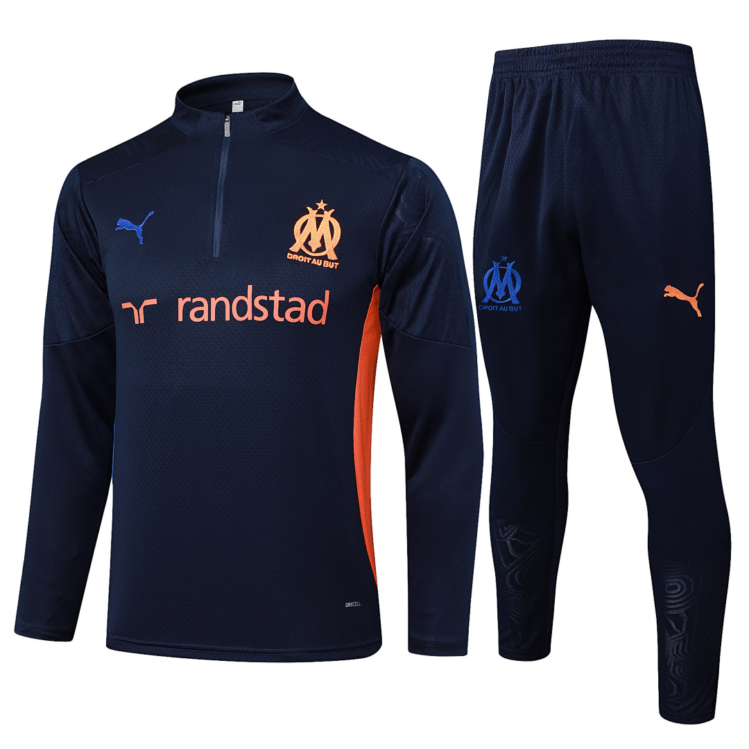 Fato de Treino Marseille Manga Longa 2026/27 — Azul Royal 6