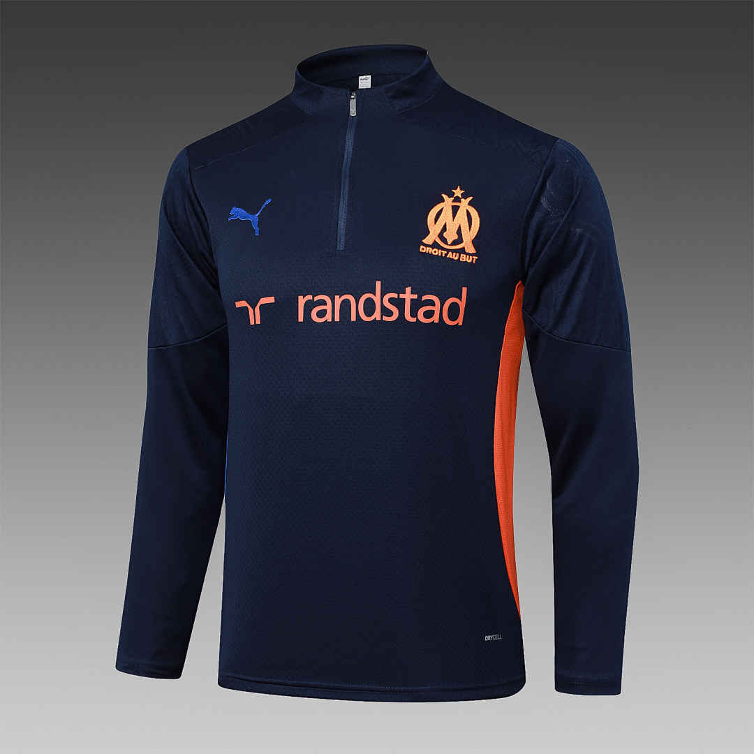 Fato de Treino Marseille Manga Longa 2026/27 — Azul Royal 8