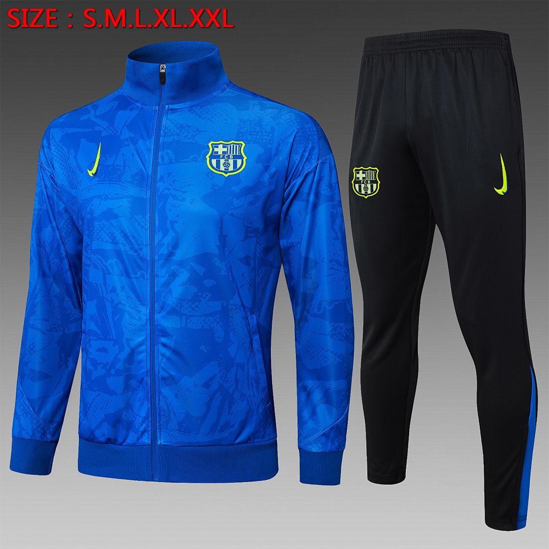 Casaco Barcelona 2026/27 — Azul Colorido 1