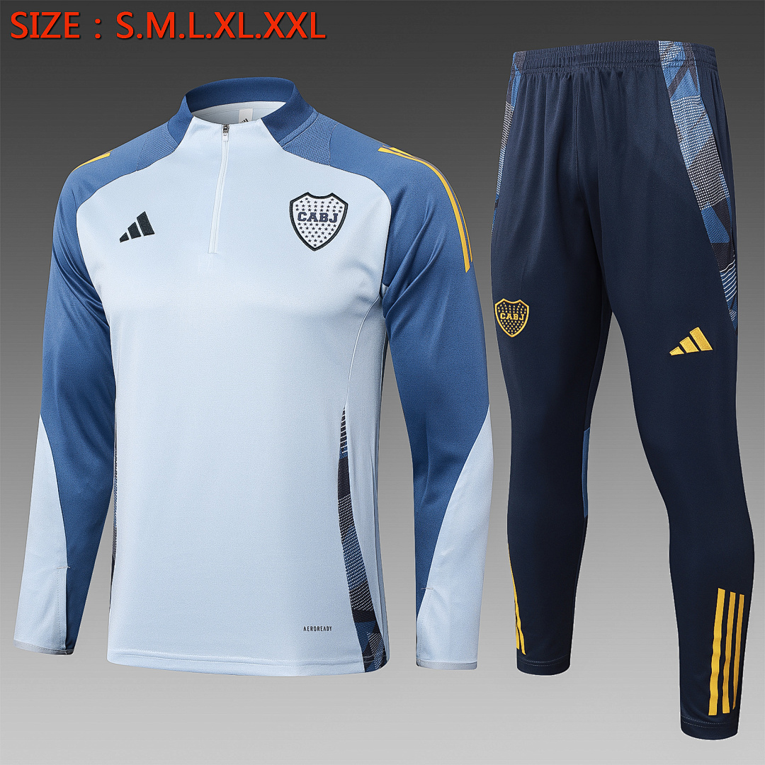 Fato de Treino Boca Juniors Manga Longa 2026/27 — Cinza 1
