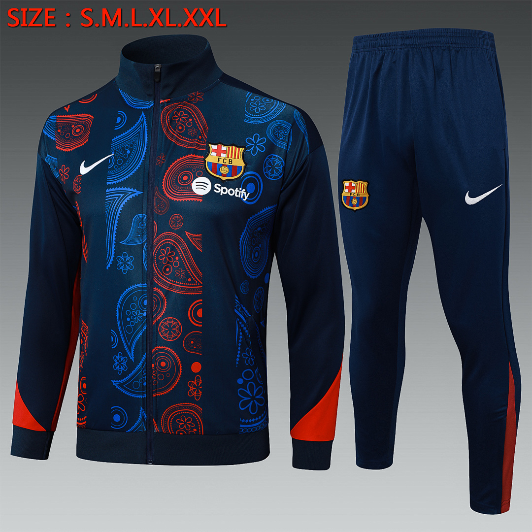 Casaco Barcelona 2026/27 — Azul Royal 1