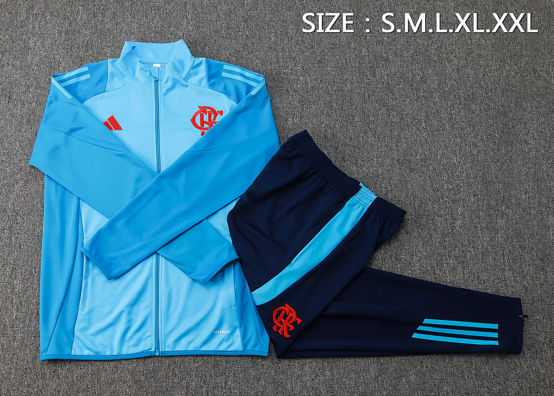 Casaco Flamengo 2026/27 — Azul Claro 2