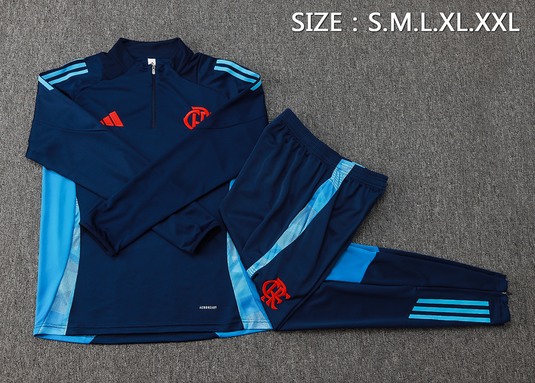 Fato de Treino Flamengo Manga Longa 2026/27 — Azul Royal 2