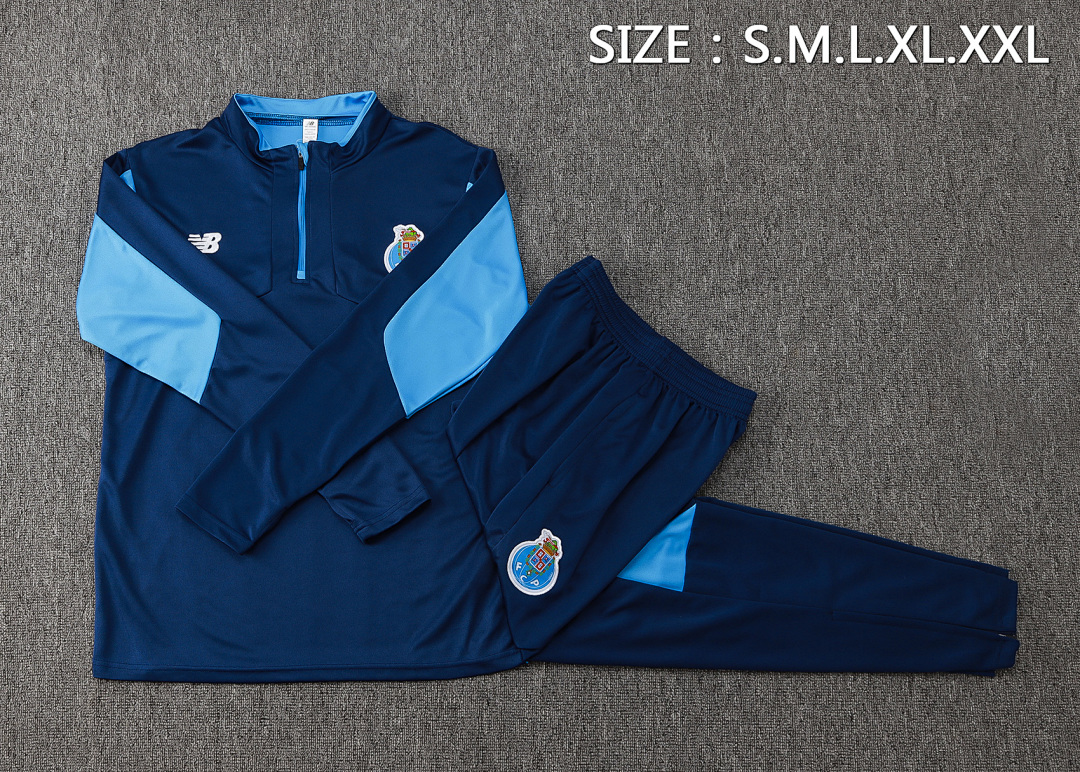 Fato de Treino Porto Manga Longa 2026/27 — Azul Royal 2