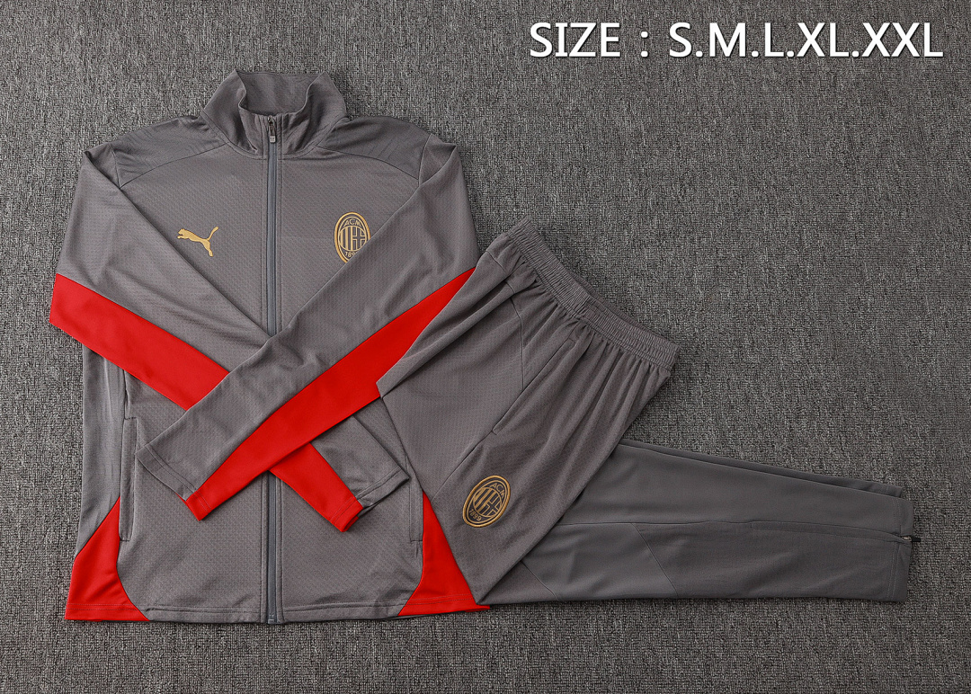 Casaco AC Milan 2026/27 — Cinza 2