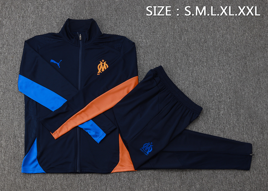 Casaco Marseille 2026/27 — Azul Royal 2