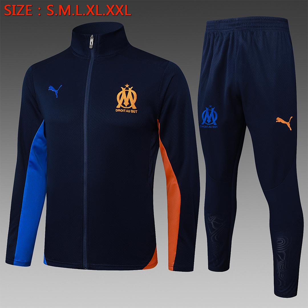Casaco Marseille 2026/27 — Azul Royal 1