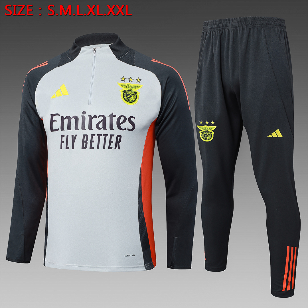 Fato de Treino Benfica Manga Longa 2026/27 — Cinza 1