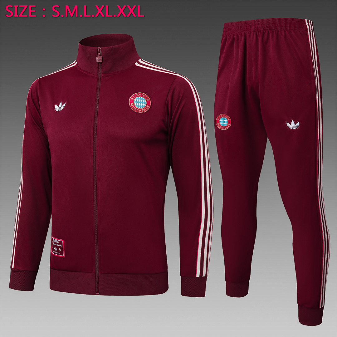 Casaco Bayern Munich 2026/27 — Bordô 1