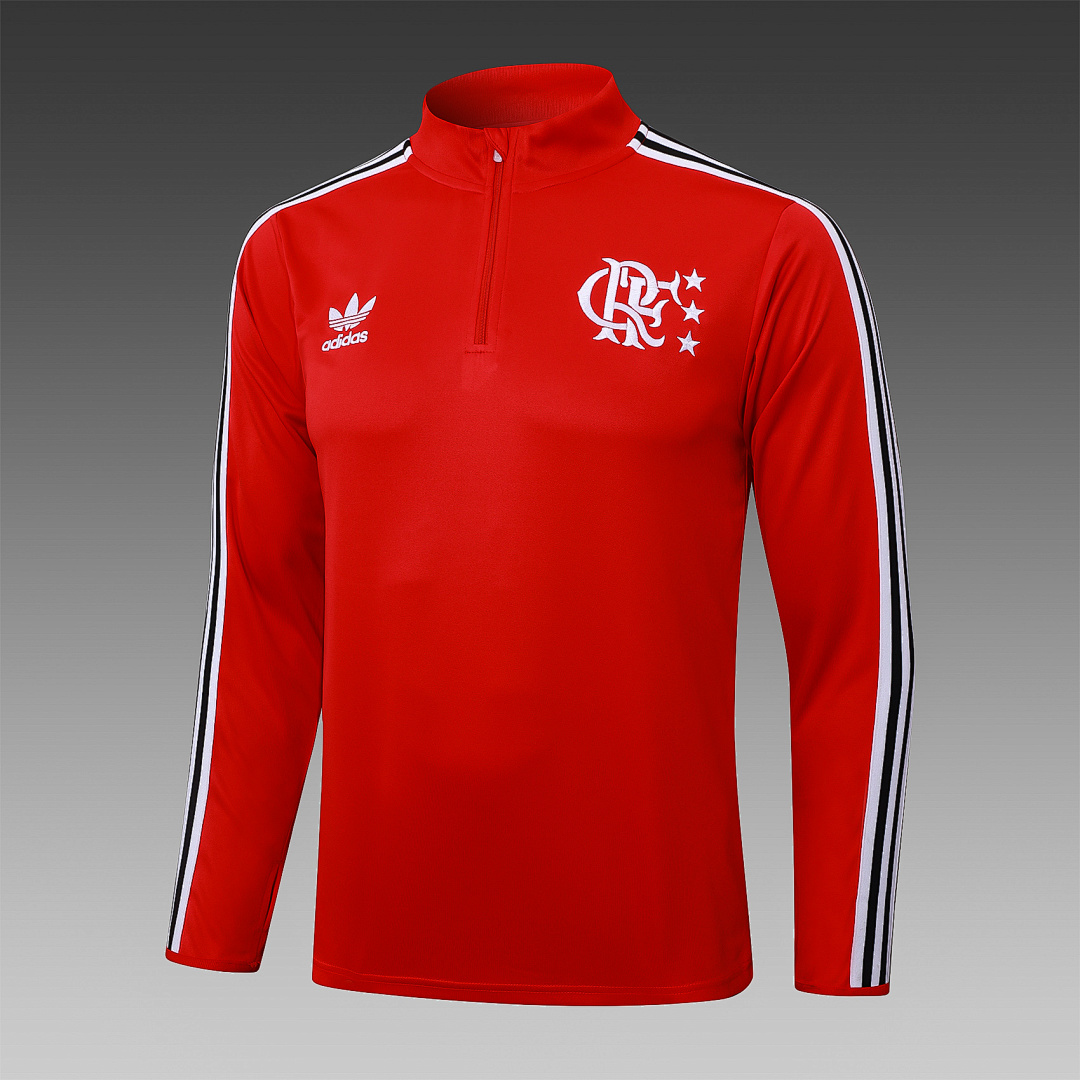Fato de Treino Flamengo Manga Longa 2026/27 — Vermelho 8