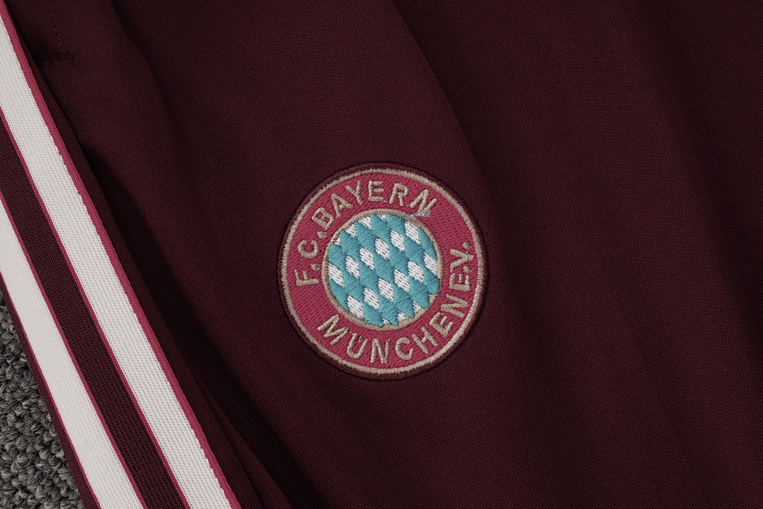 Fato de Treino Bayern Munich Manga Longa 2026/27 — Bordô 9