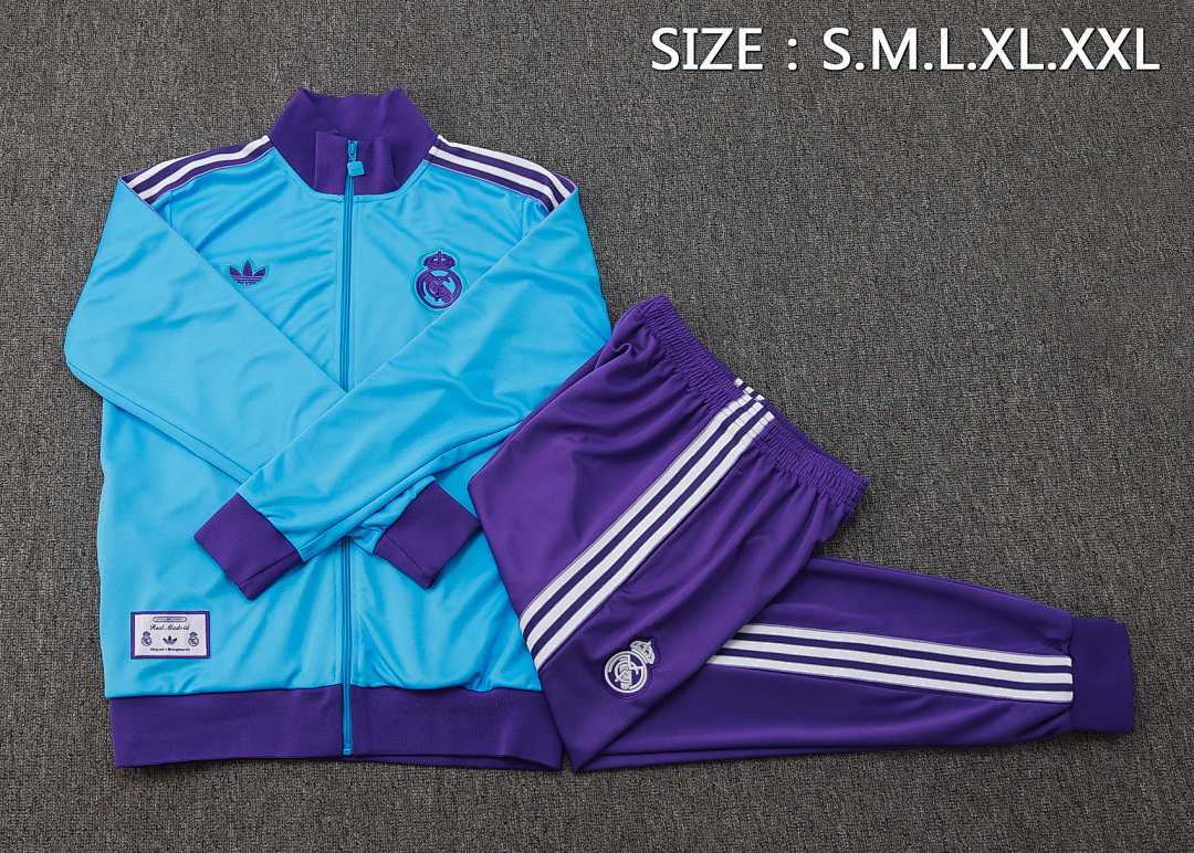 Casaco Real Madrid 2026/27 — Azul Claro 2
