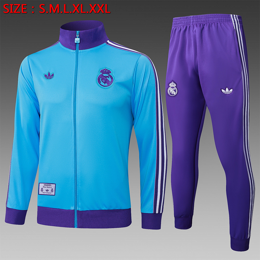 Casaco Real Madrid 2026/27 — Azul Claro 1