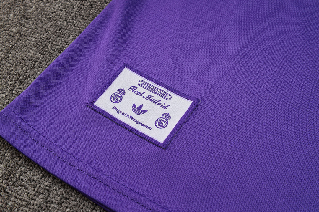 Fato de Treino Real Madrid Manga Longa 2026/27 — Roxo 6