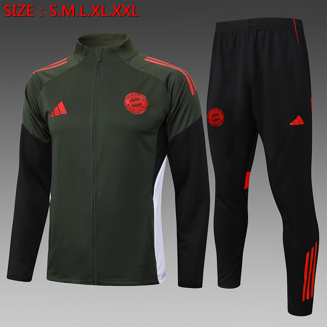 Casaco Bayern Munich 2026/27 — Verde Escuro 1