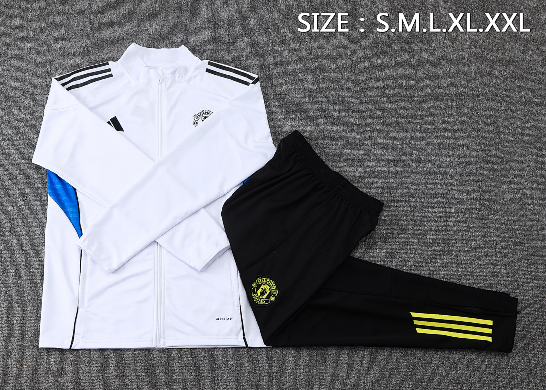 Casaco Manchester United 2026/27 — Branco 2