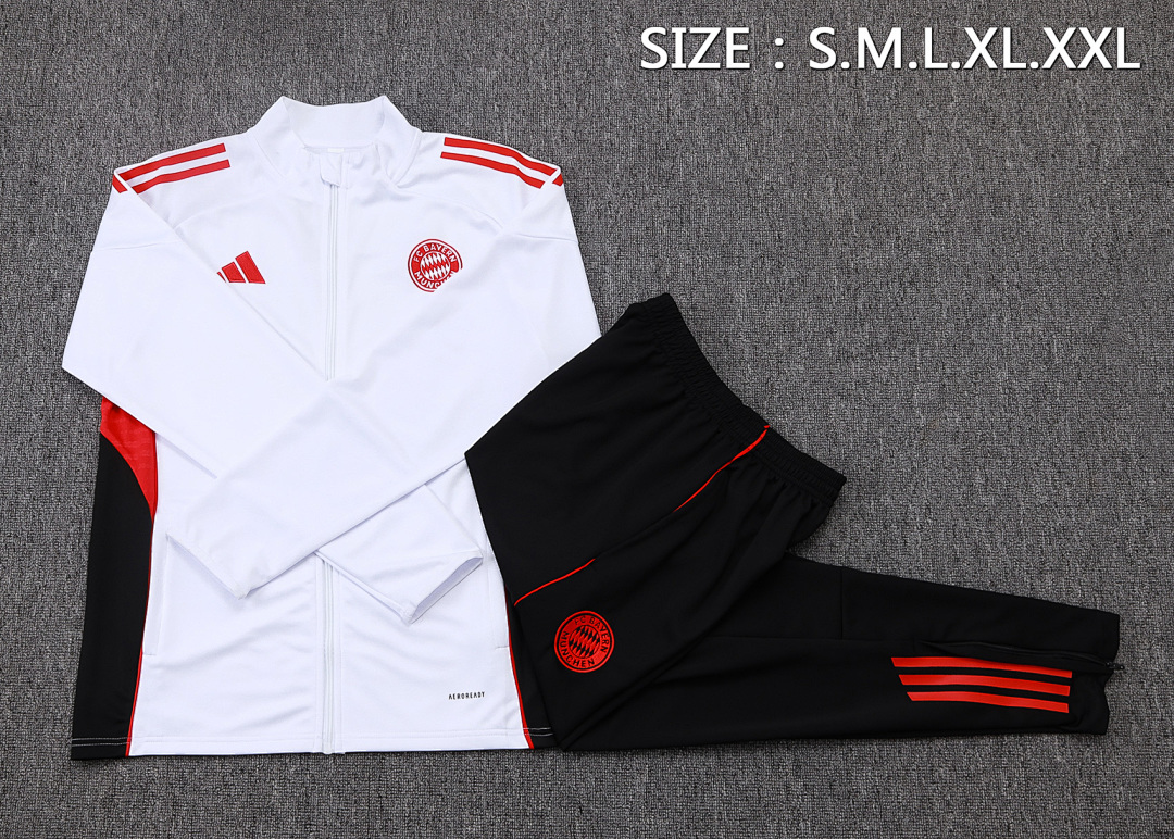 Casaco Bayern Munich 2026/27 — Branco 2