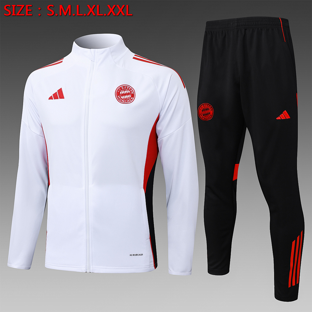Casaco Bayern Munich 2026/27 — Branco 1