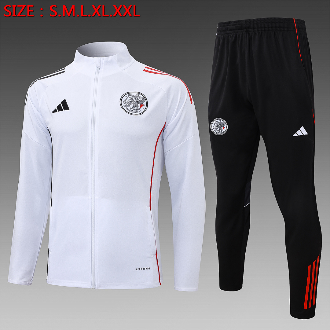 Casaco Ajax 2026/27 — Branco 1