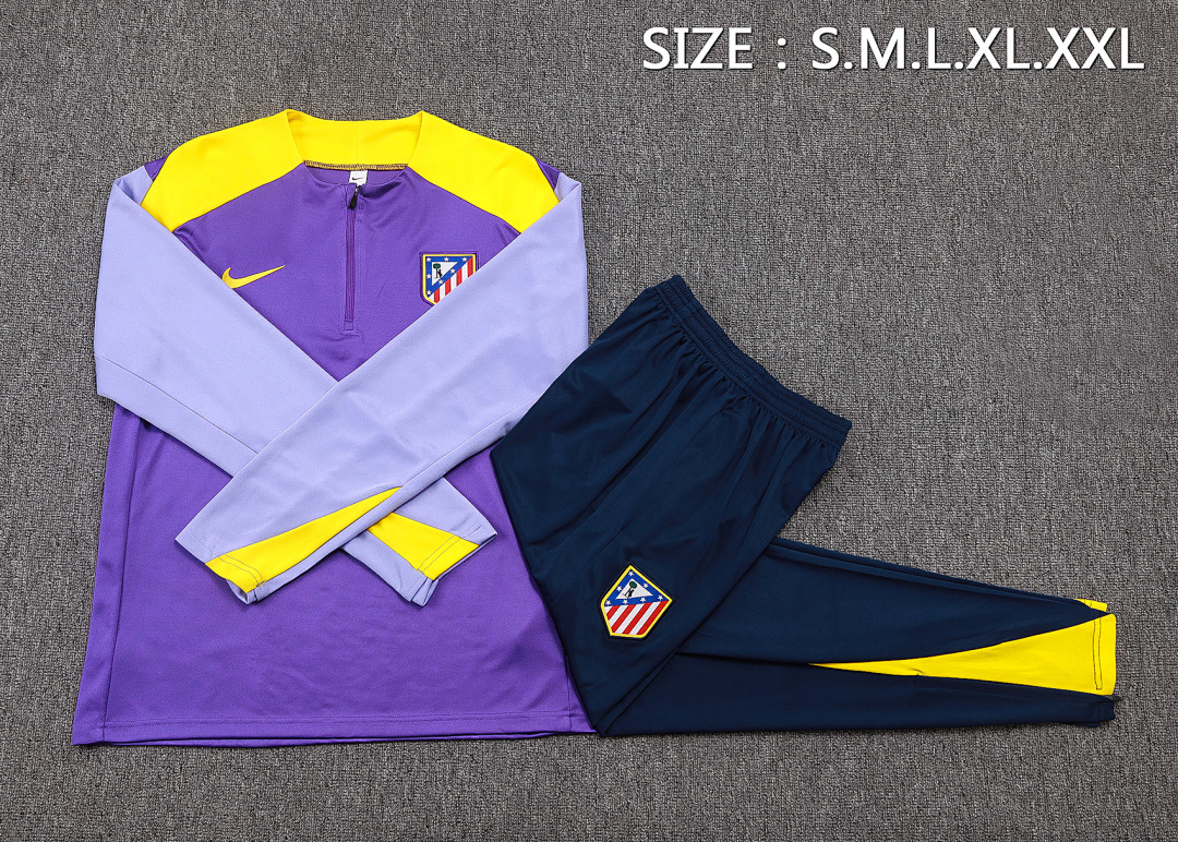 Fato de Treino Atletico Madrid Manga Longa 2026/27 — Roxo 2