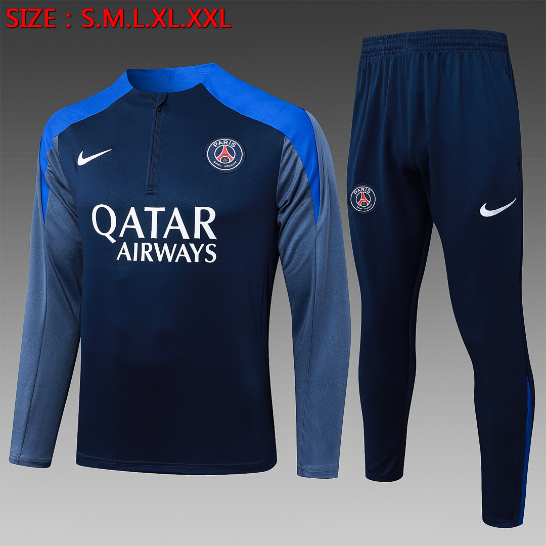 Fato de Treino PSG Manga Longa 2026/27 — Azul Royal 1