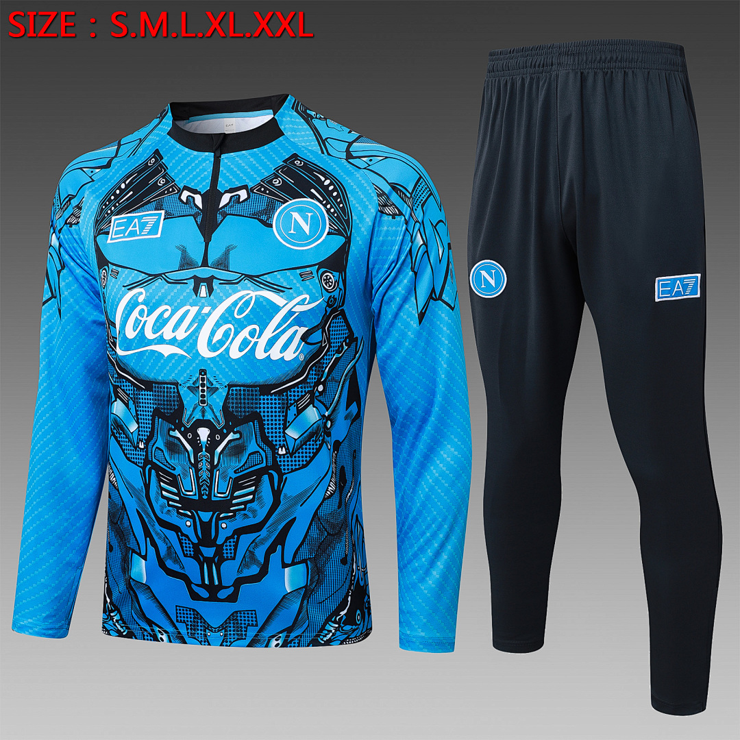 Fato de Treino Napoli Manga Longa 2026/27 — Azul 1