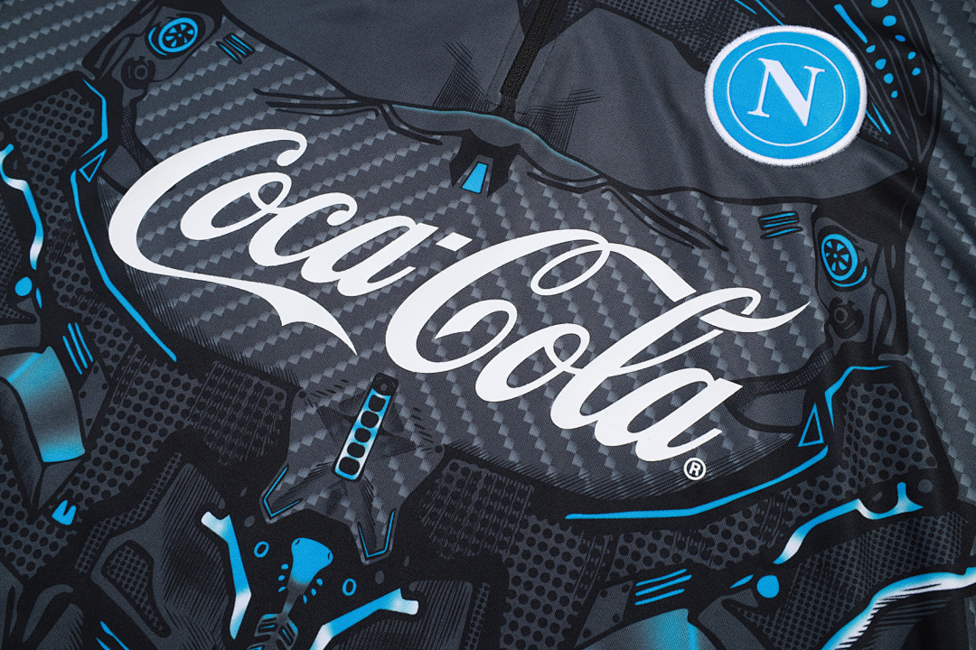Fato de Treino Napoli Manga Longa 2026/27 — Cinza Escuro 10