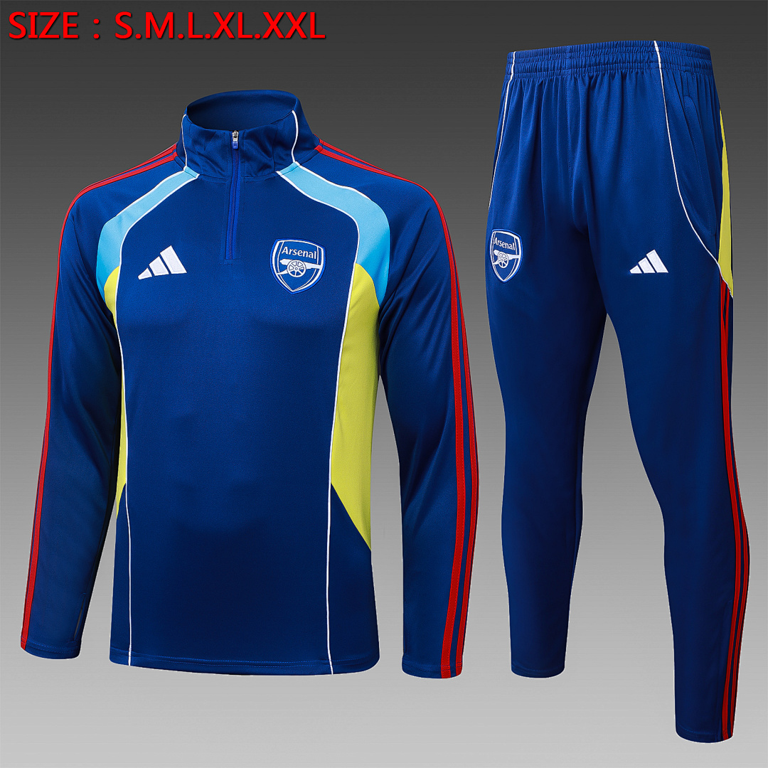Fato de Treino Arsenal Manga Longa 2026/27 — Azul Colorido 1