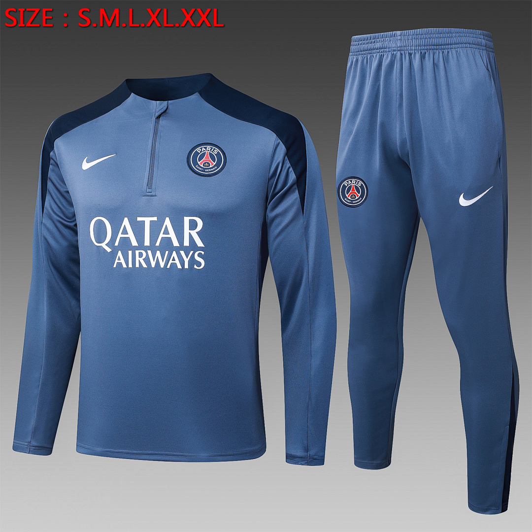 Fato de Treino PSG Manga Longa 2026/27 — Cinza 1